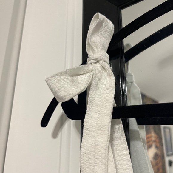 Modcloth Cream Maxi Dress with Tie Straps - Picture 4 of 5